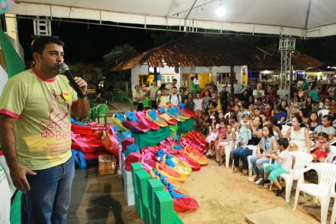 Governo Municipal realiza encerramento da Semana do Bebê
